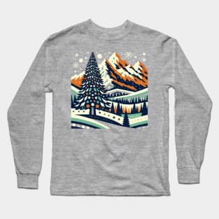 Winter Tree Long Sleeve T-Shirt